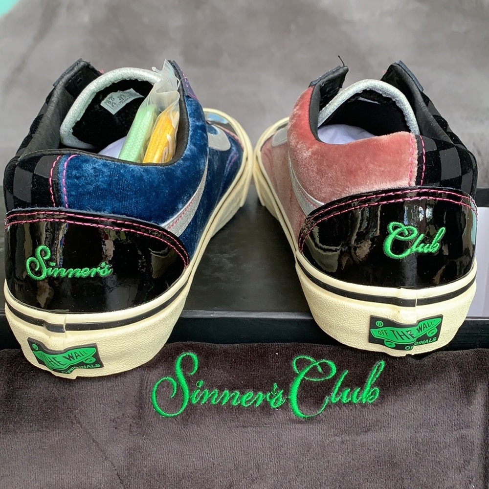 VANS Og Old Skool Lx Sinner’sclb Bktrnsprntyw MENS - Picture 17 of 17